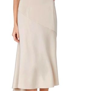 MOTF PREMIUM HIGH WAIST BIAS CUT SKIRT